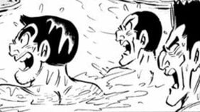 【こち亀】東京水没が現実に!?  水をテーマにしたアトラクション施設がオープンするも排水トラブルを起こした結果…