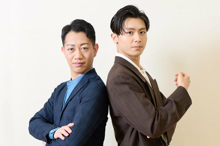 スーパー歌舞伎『もののけ姫』でアシタカ役を演じる市川團子(写真右)とサン役を演じる中村壱太郎
