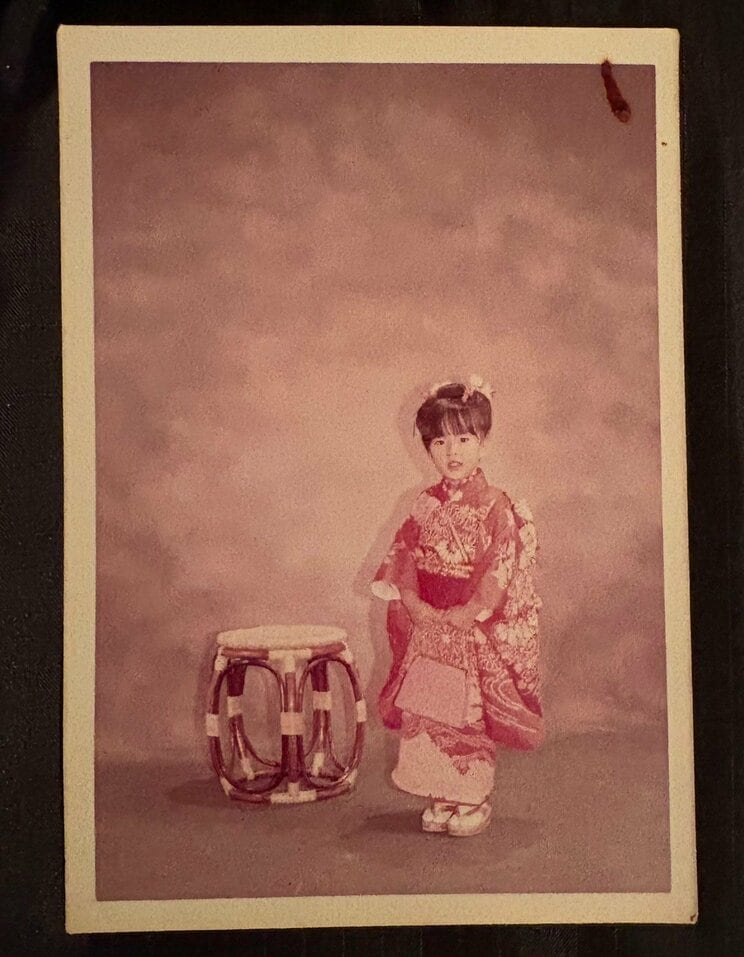 幼少期のフジコちゃん（写真／本人提供）