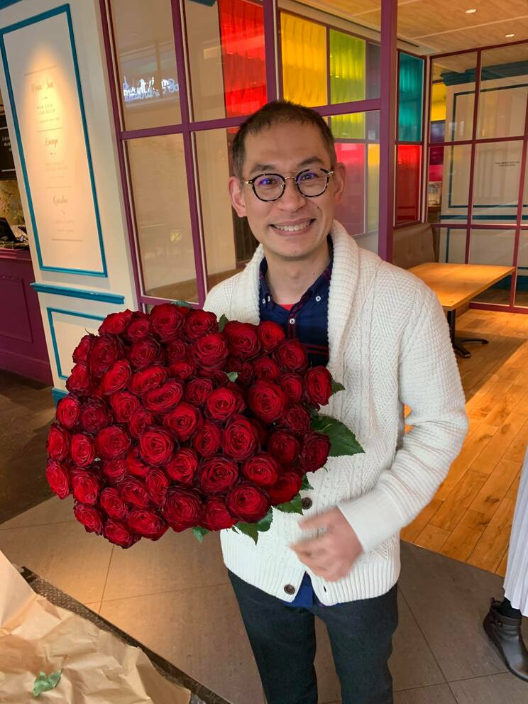 50歳にして本格的な婚活に挑んだもだねらさん（写真／本人提供、以下同）