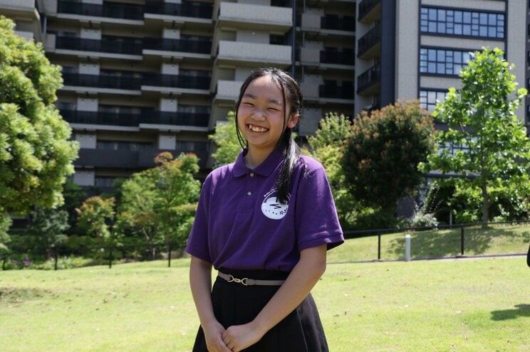 中学生にして自治会役員となった鈴木梨里子さん