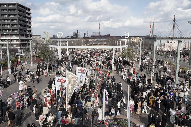 北九州市二十歳の記念式典　写真／篠原祐介