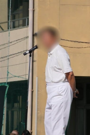 名古屋市教委より懲戒処分を受けたA校長（写真／知人提供）