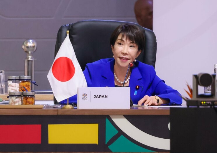 G20サミットに出席する高市早苗首相(首相官邸Xより)