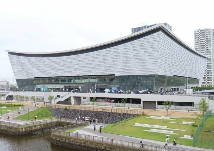 会場の東京・有明アリーナ（撮影/集英社オンライン）