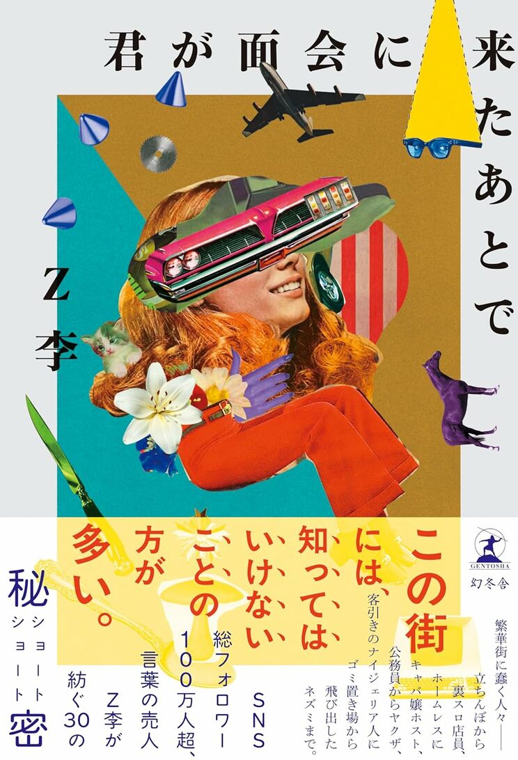 11月19日発売、Z李の著書『君が面会に来たあとで』(幻冬舎)