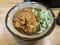 名物の「特大イカゲソ」が乗った天ぷらそば