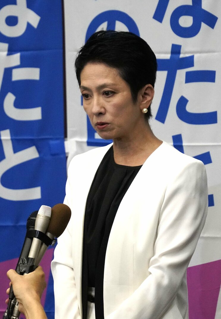 知事選の敗北を語る蓮舫氏（撮影／集英社オンライン）