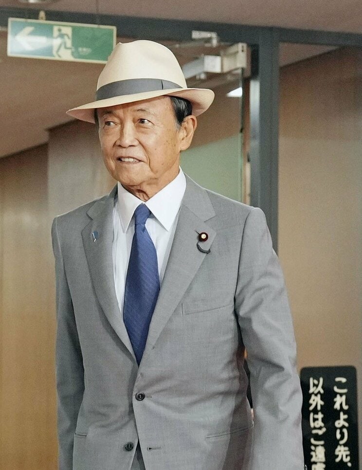 麻生太郎氏（共同通信社）