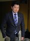 3月3日、記者の質問に答える奥谷謙一兵庫県議 (撮影/集英社オンライン)