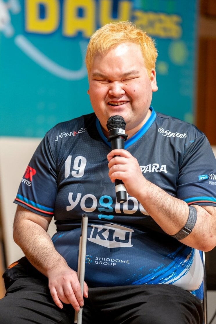 茨城県つくば市で開催されたeスポーツイベントに出演した北村直也さん(写真/佐藤靖彦)