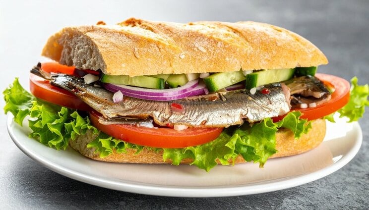 イワシのサンドイッチ　(写真／shutterstock)