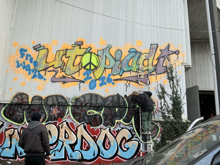 「落書き」に抗議の意味を込めるアーティスト