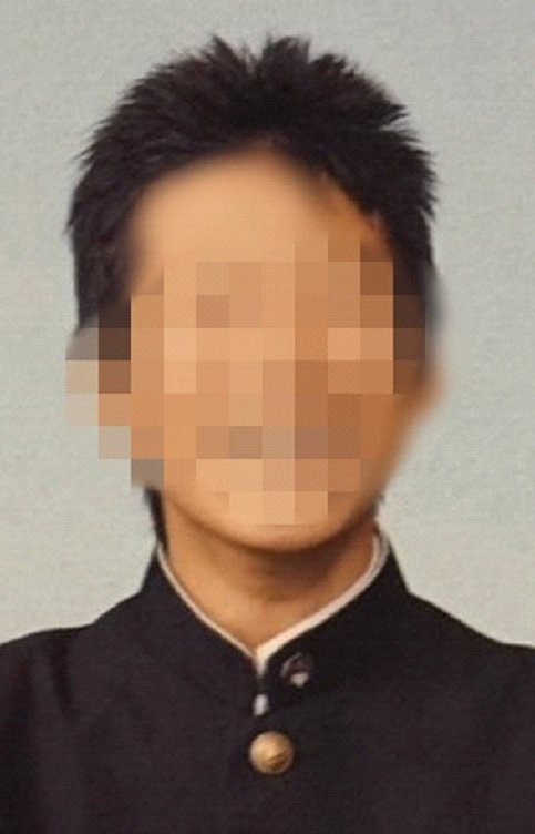 ストーカー行為を繰り返していたＡの、中学時代の写真