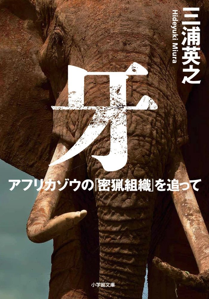 
アフリカゾウを絶滅の危機へと追いやる「密猟」の真犯人へと迫る。『牙　アフリカゾウの「密猟組織」を追って』（小学館）
