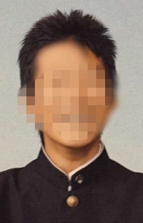 ストーカー行為を繰り返していたＡの、中学時代の写真