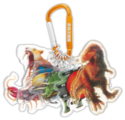 アクリルキーホルダー（写真提供／Gakken）