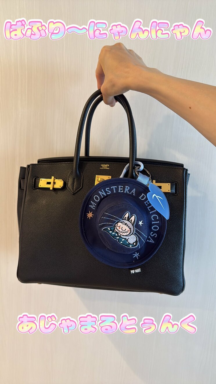 ハイブランドのバッグの写真を投稿（本人Xより）