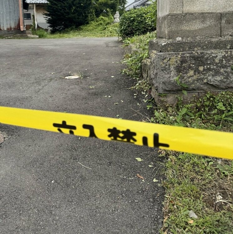自宅現場付近（撮影／集英社オンライン）