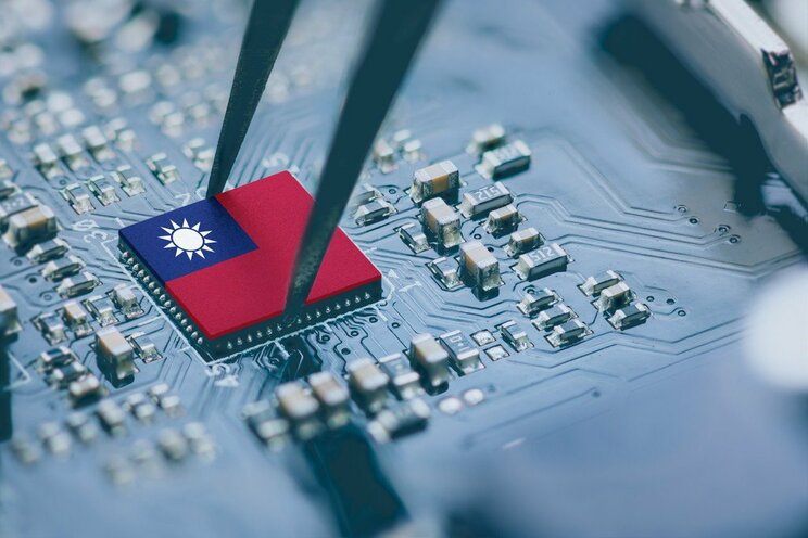 台湾は世界の半導体受託製造分野で世界の60％以上のシェアを占める
