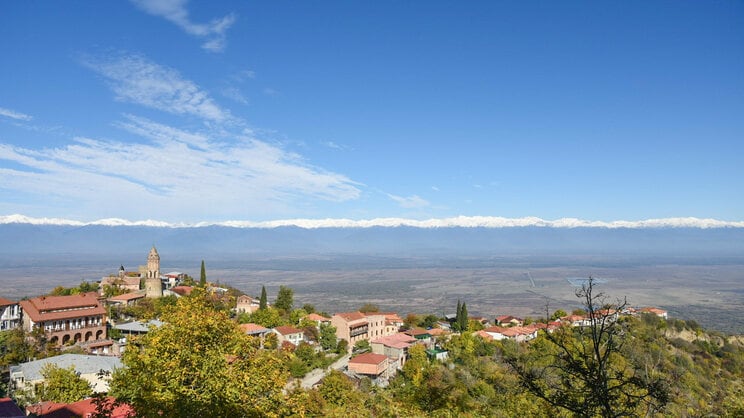 ジョージア東部の小さな町、シグナギ（本人Xより）