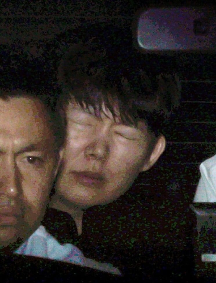 パク・ヨンジュン容疑者（写真／共同通信社）
