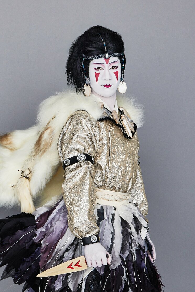 サンに扮した中村壱太郎