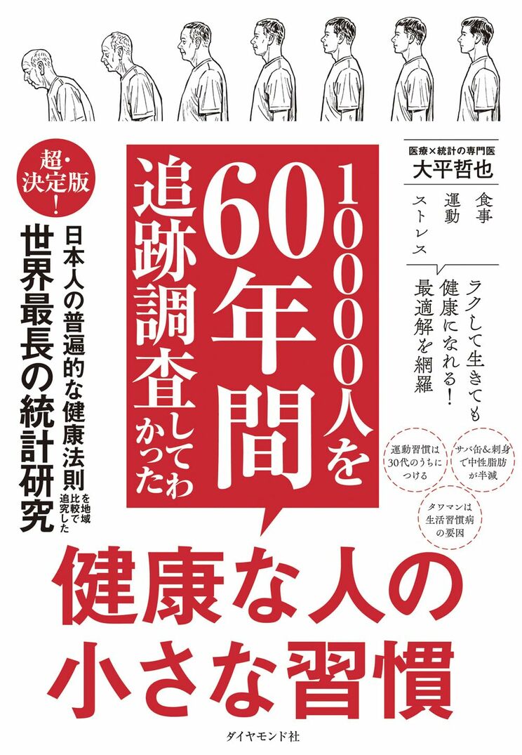 『10000人を60年間追跡調査してわかった 健康な人の小さな習慣』（ダイヤモンド社）