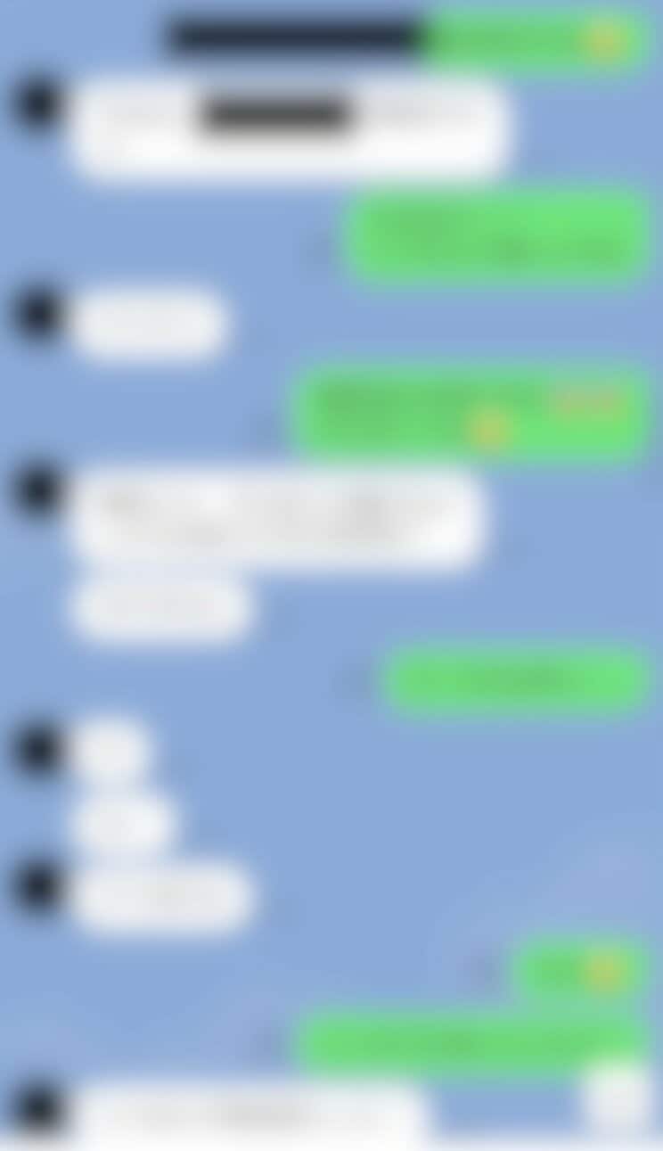 Aが柏木さんに仕事の内容について明かしているやりとり(写真/柏木さん提供)