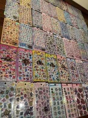 人気シールがずらり（写真／Aさん提供）