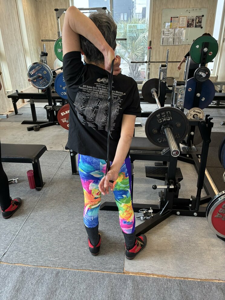 ストレッチで収縮した筋肉をほぐす