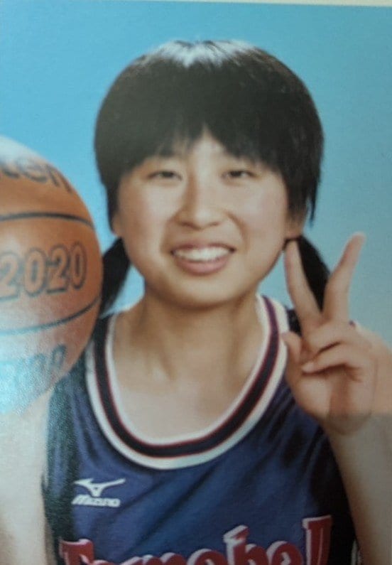 小松本さん（中学の卒業文集より）