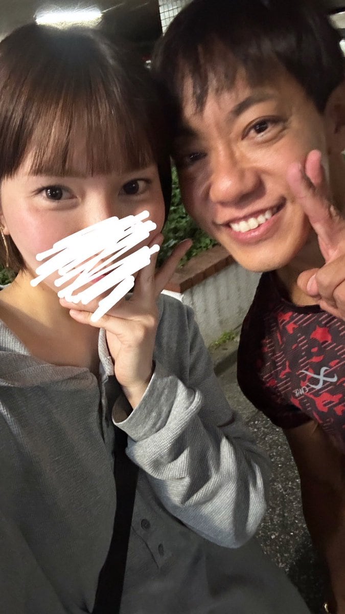 アツアツなツーショット写真