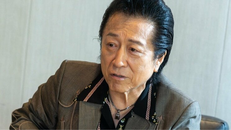 THE虎舞竜のボーカル・高橋ジョージ（撮影／佐藤靖彦）