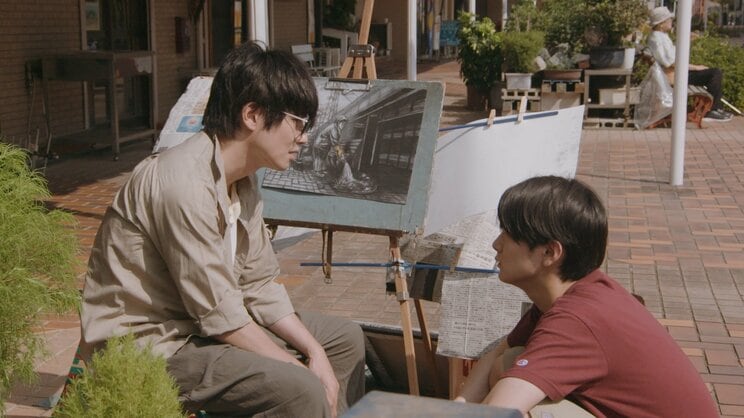 ドラマ「217円の絵」劇中シーン　©日本テレビ