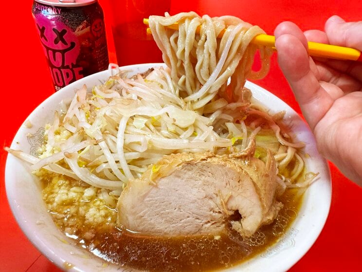 沖縄独特の食感を感じたという麺