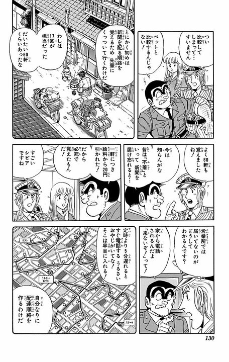 【こち亀】小学生時代は勤労少年だった!? 両さんの知られざる新聞配達の思い出…「右手骨折しても夕刊はちゃんと配った！」_6