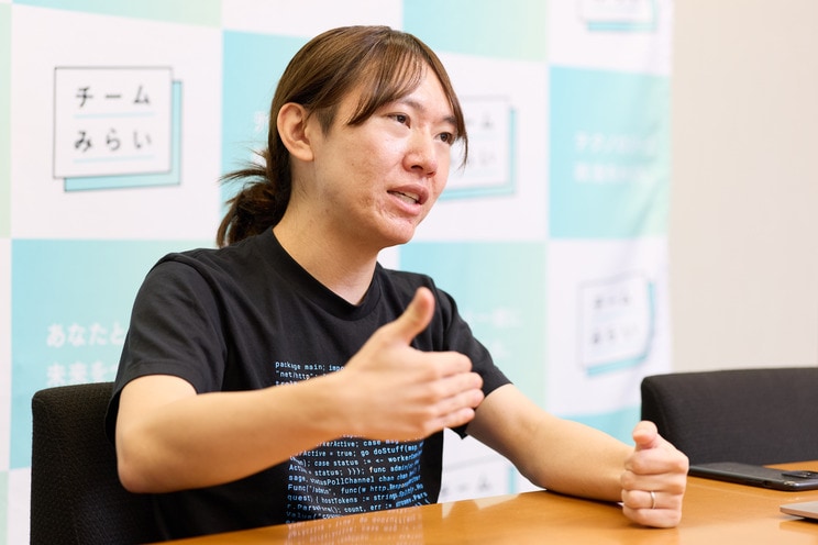 今年の7月に参議院選挙で初当選した安野氏(撮影/村上庄吾)