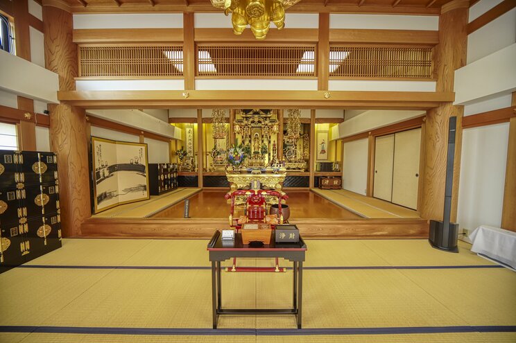 正蓮寺の本堂（写真／正蓮寺提供）
