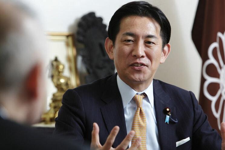 小林鷹之自民党政務調査会長　　撮影／内藤サトル