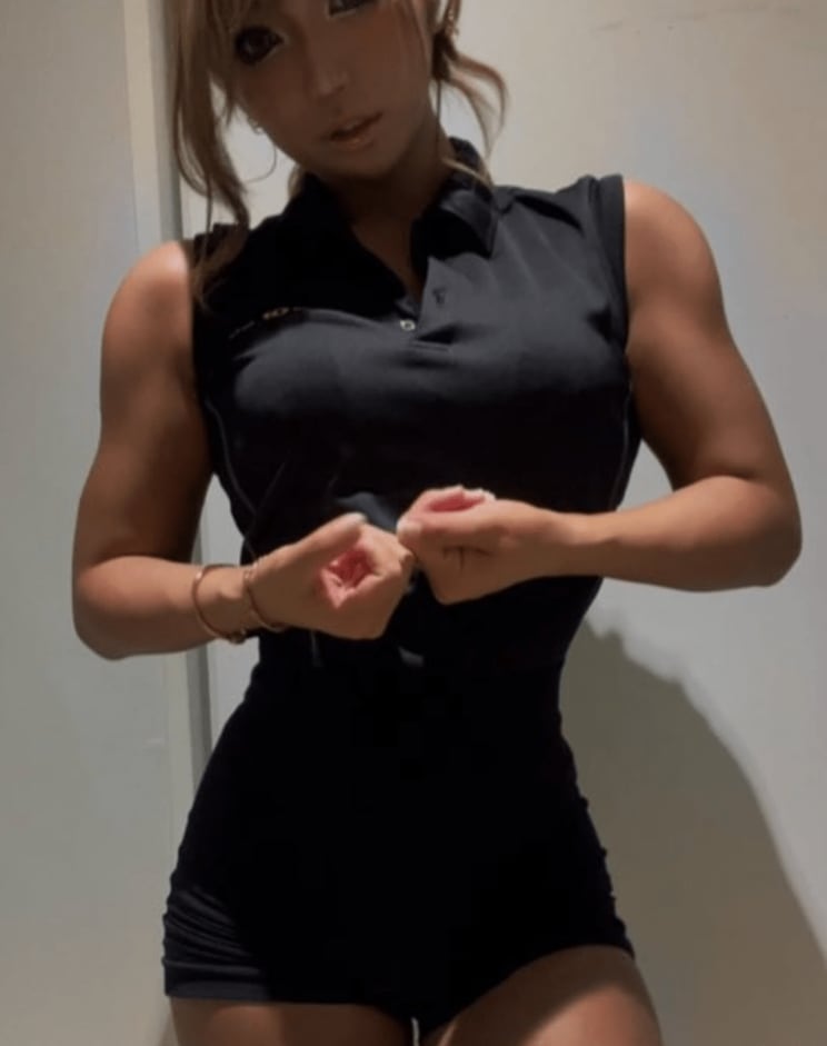 黒ギャル×筋肉で『egg』モデルに…167cm65kgのルナ（19）が“痩せなきゃ可愛くない”時代に逆走したワケ「体重なんて単なる数字」_17