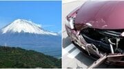 富士山周辺で外国人観光客によるレンタカー事故が多発、「車道に飛び出してくる」と地元ドライバーも嘆く…「コンビニ富士山」前はクラクションが鳴り止まずカオス状態 
