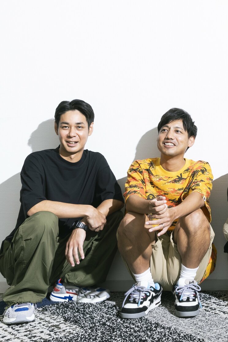 （左から）NAOTO、HIROKI　撮影／矢島泰輔