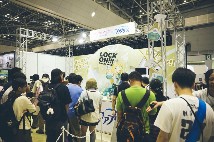 ファブリーズのブース　写真／石田壮一