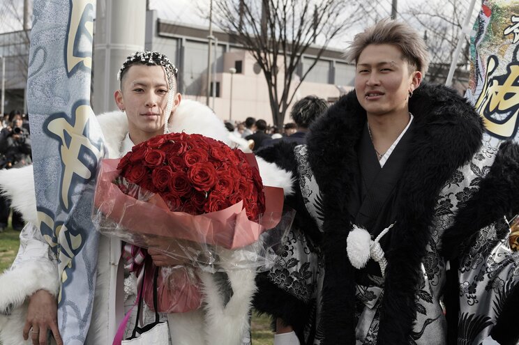 北九州市二十歳の記念式典にて　写真／篠原祐介