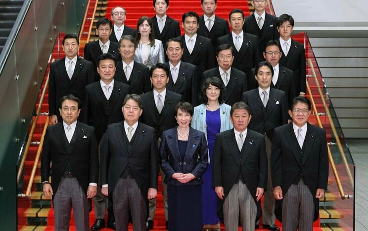 高市内閣発足（首相官邸「Ｘ」より）