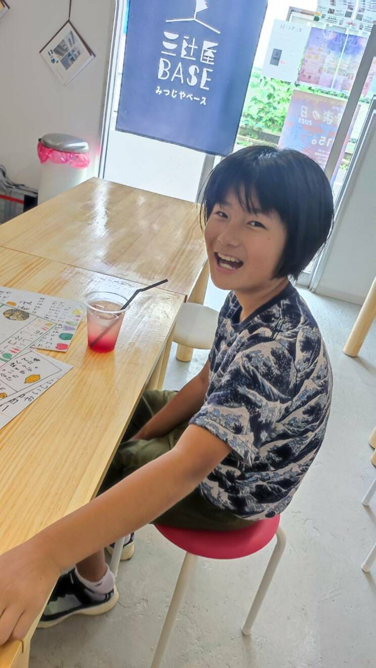 コーラを作った伊藤梢さん　（写真提供／伊藤さん母）