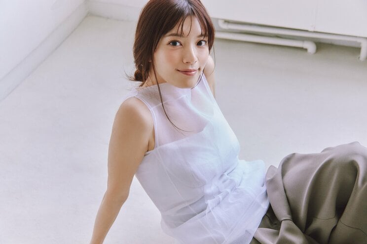 テレビ朝日アナウンサーの三谷紬さん　写真／SAKAI DE JUN