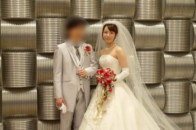当時の結婚式の記念写真