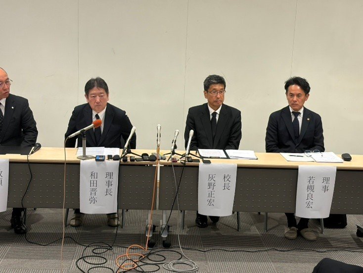 北越高の記者会見（撮影／集英社オンライン）